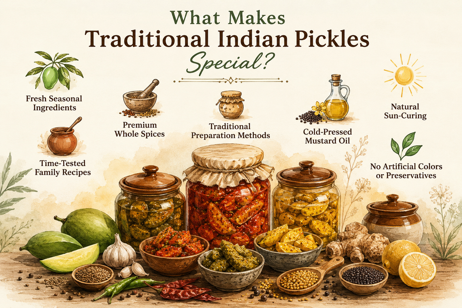 What Makes Traditional Indian Pickles Special?