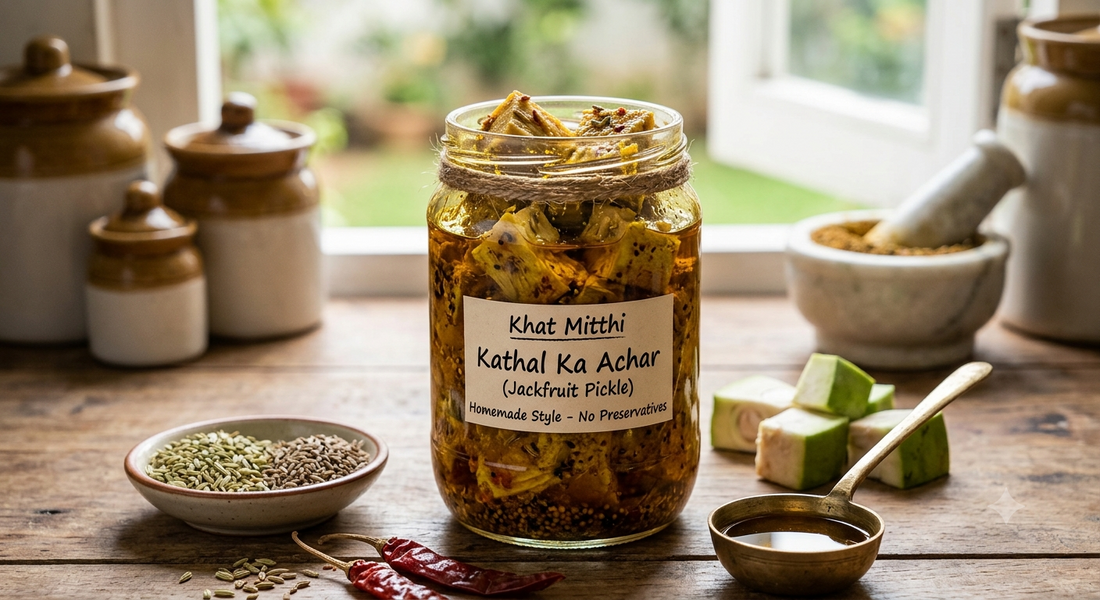 Kathal Ka Achar: Why Jackfruit Pickle Is the "Meat of Vegetarian Pickles"