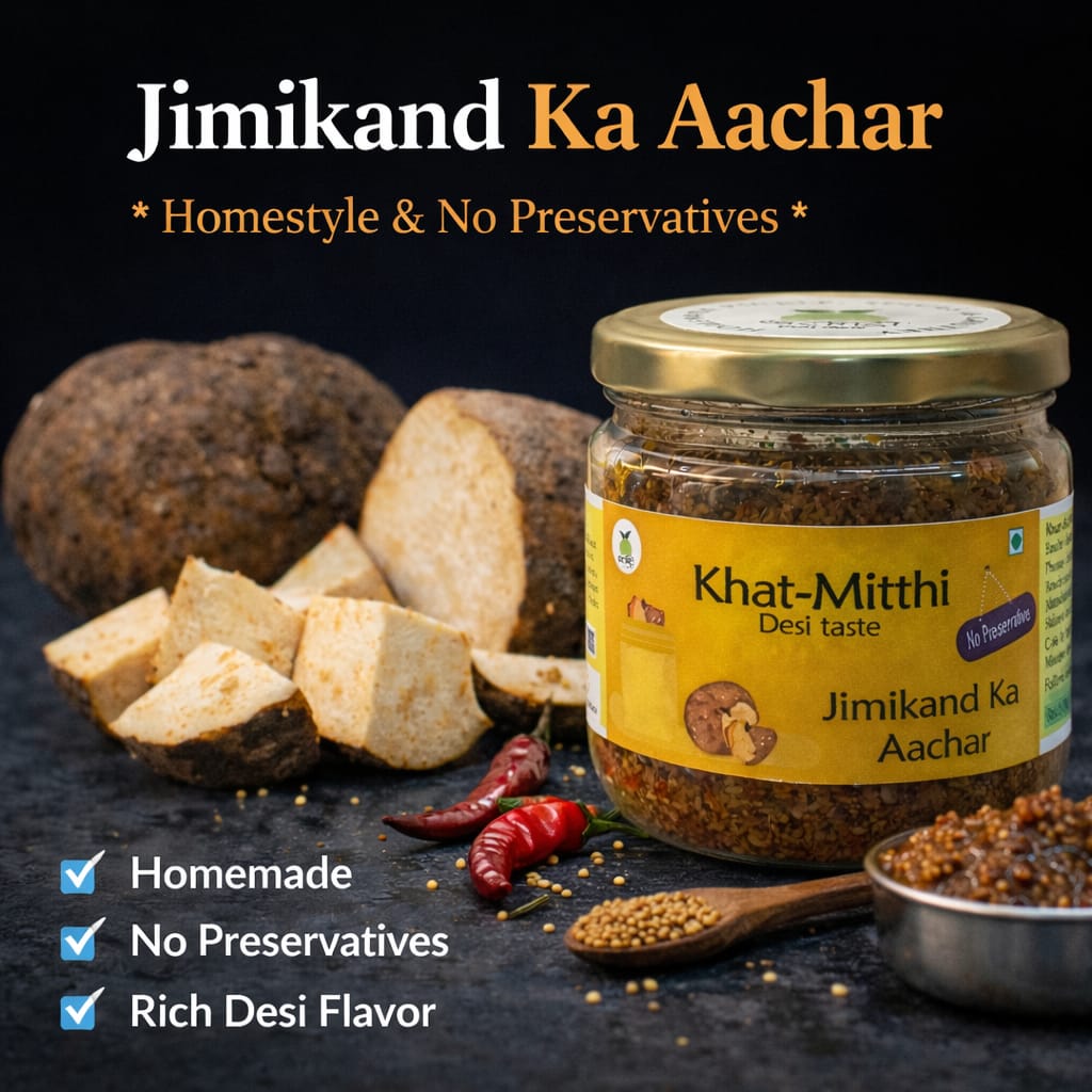 Jimikand (Ol) Ka Achar: Health Benefits of Bihar’s Forgotten Ayurvedic Pickle