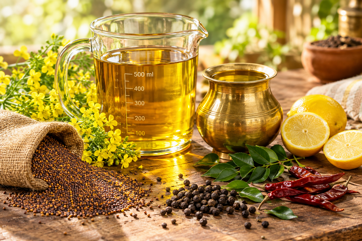 Is Oil in Pickle Unhealthy? The Truth About Mustard Oil & Cold-Pressed Processing