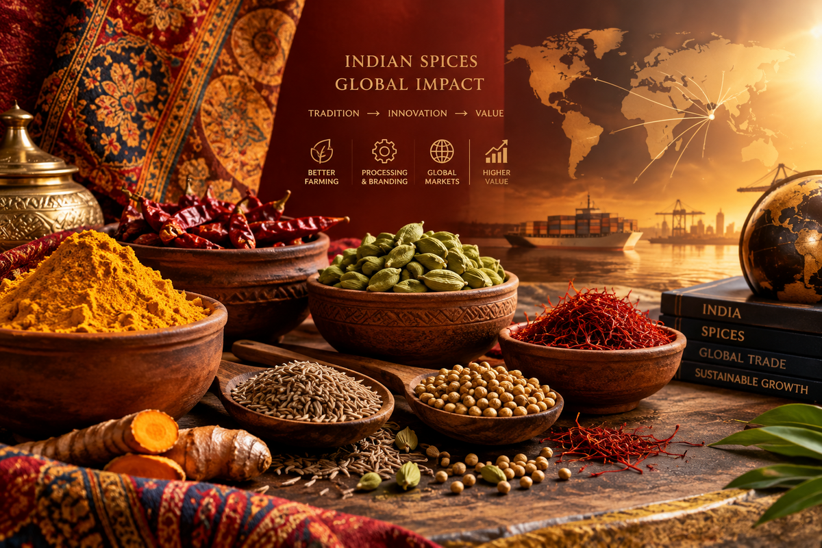 The Future of India's Spice Industry: From Traditional Masala to Global Value Addition