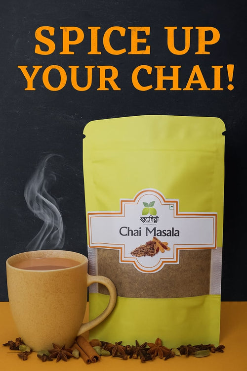Khat Mitthi Chai Masala | Natural Tea Spice Blend
