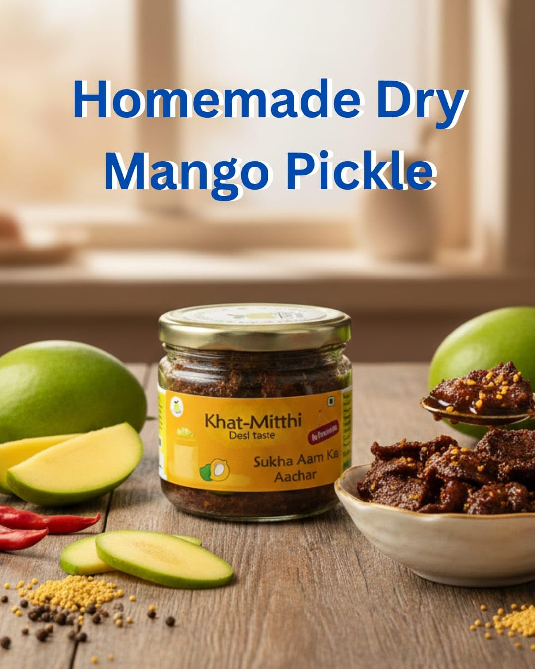 Mango Pickles combo | Pack Of 2 variety|