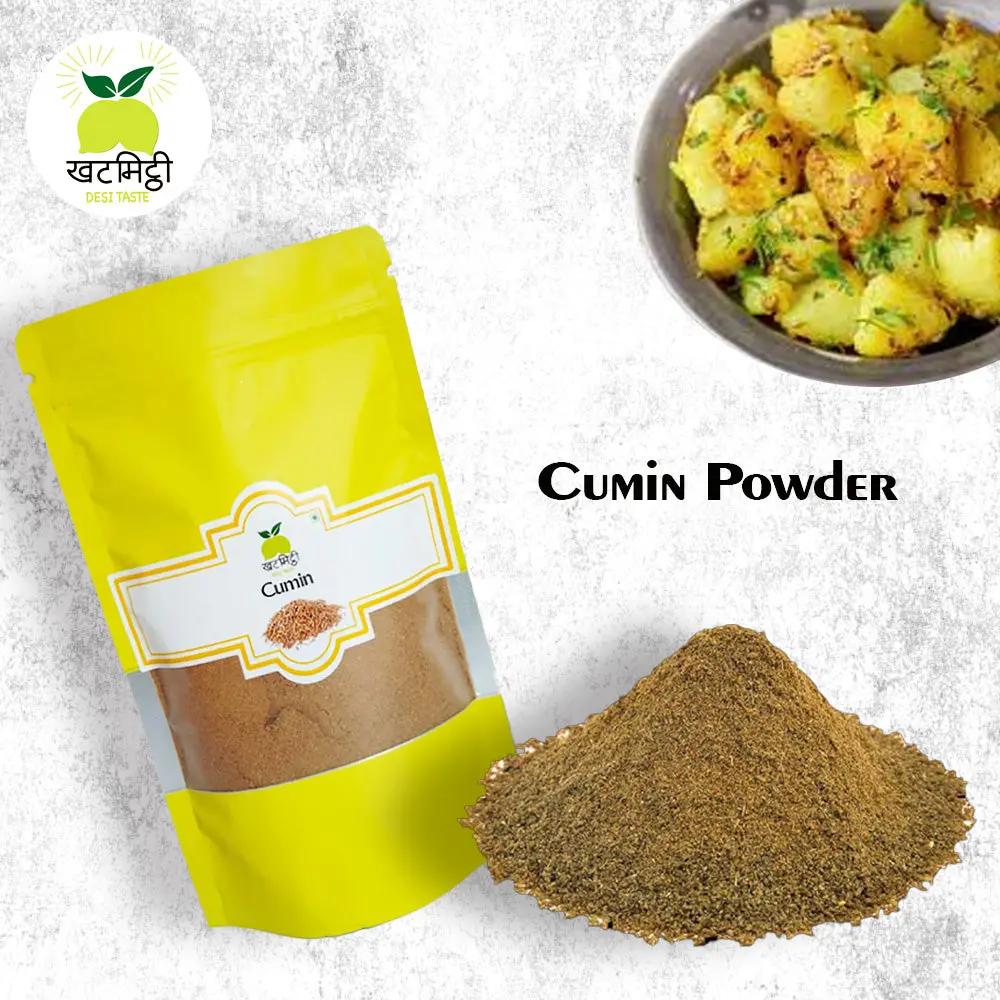 Khat Mitthi Jeera Powder | Pure Cumin Powder with natural oil - Khat Mitthi