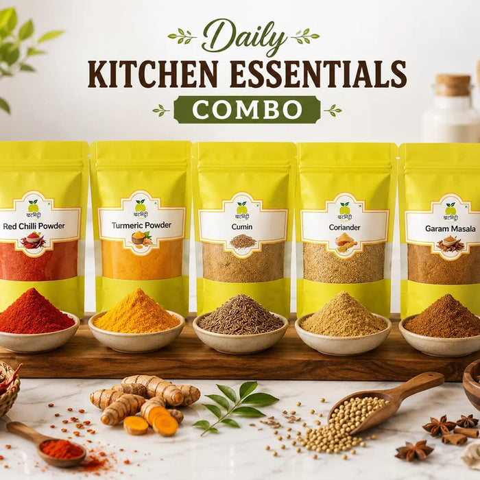 Daily Kitchen Essentials: 5 Spices Combo (450g) – Khat Mitthi