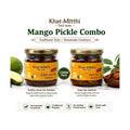 Mango Pickle Duo: Aam Ka Achar & Sukha Aam (2 × 250g) – Khat Mitthi