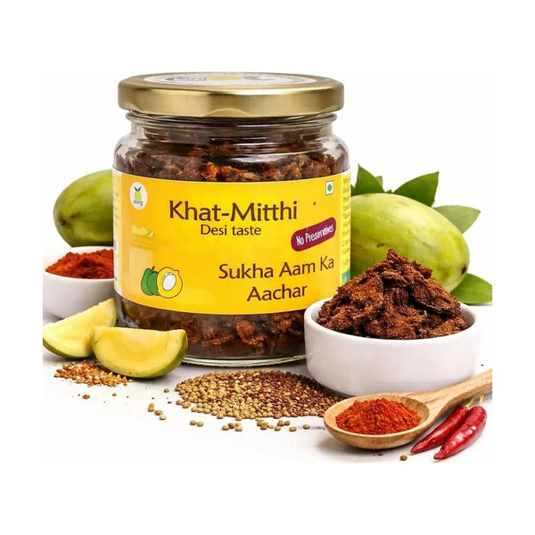Sukha Aam Ka Achar (Dry Mango Pickle) – Khat Mitthi